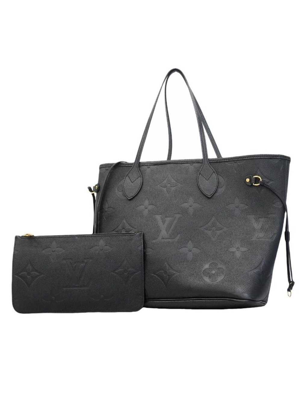 Louis Vuitton Tote Bag Monogram Empreinte Neverfull MM Noir